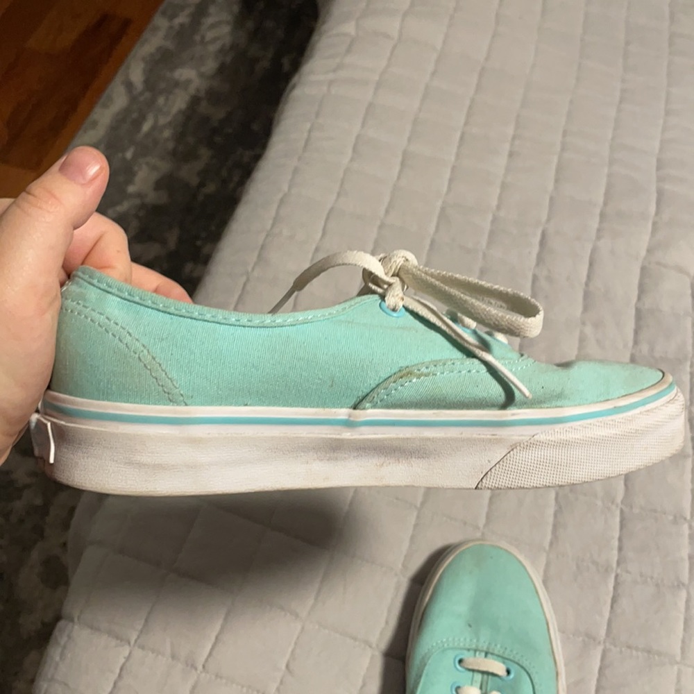 Turquoise vans - Picture 3 of 6